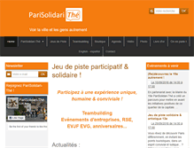 Tablet Screenshot of parisolidari-the.com